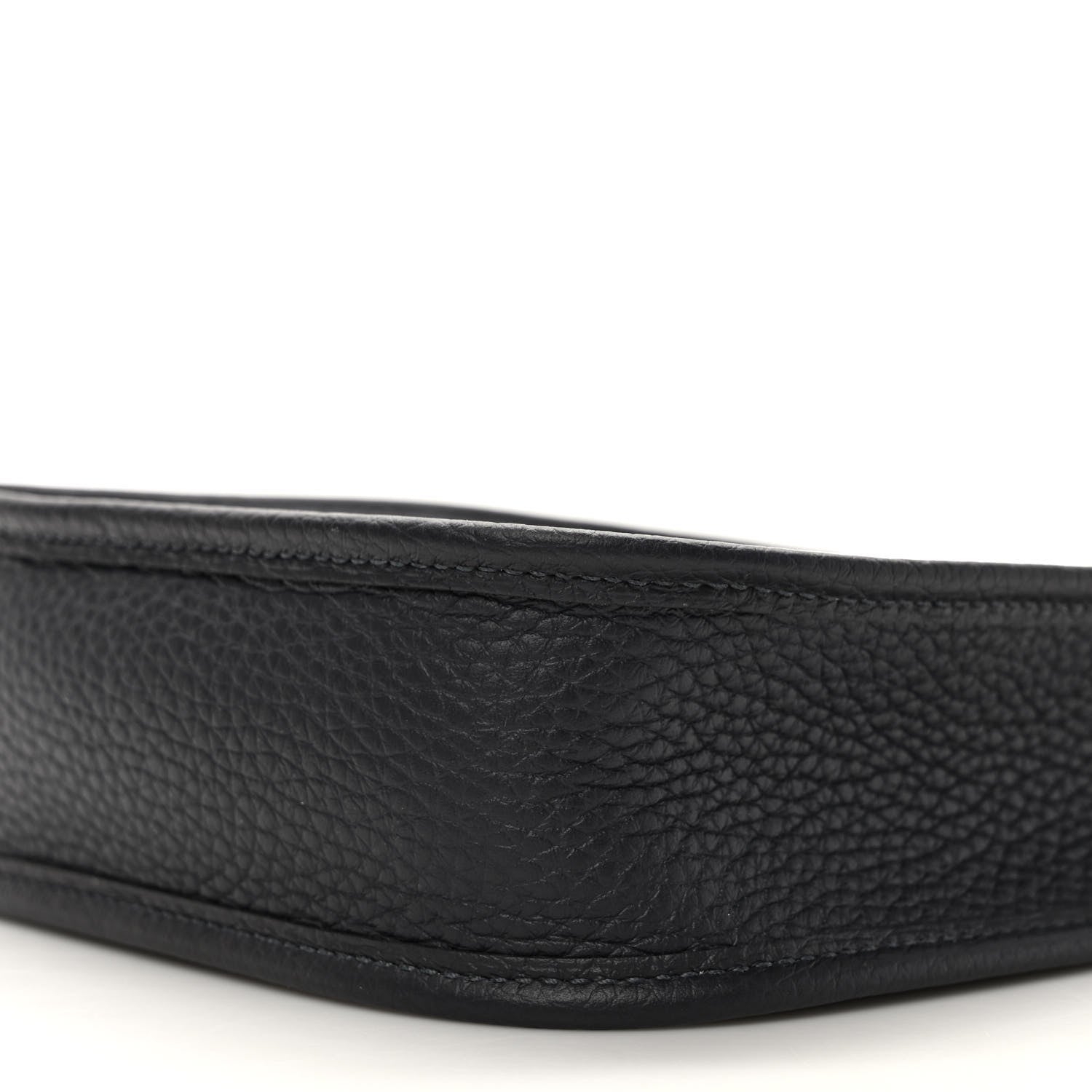 Hermes Taurillon Clemence Zigzag Evelyne TPM Caban Black Bleu Zellige Indigo 7 of 8