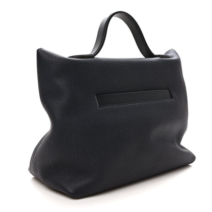 Hermes Togo Matte Alligator Swift Touch 35 24/24 Bleu Nuit Bleu Marine Bleu Indigo 3 of 9
