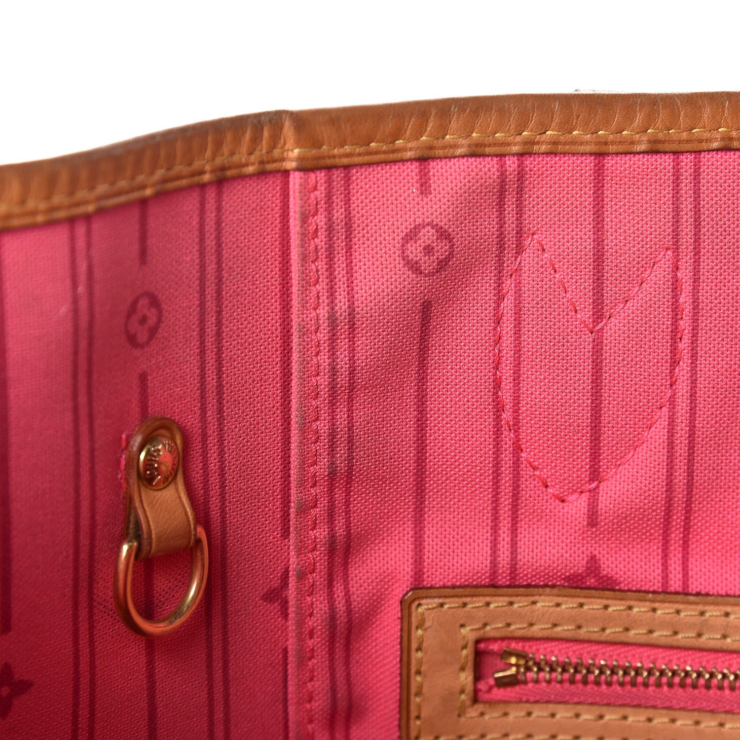 Louis Vuitton Monogram Roses Neverfull MM 14 of 18