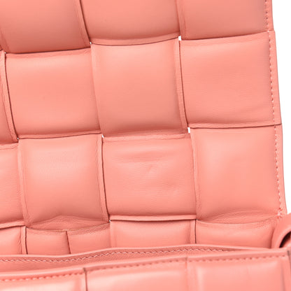 Bottega Veneta Nappa Maxi Intreccio Padded Cassette Crossbody Bag Peachy 6 of 8