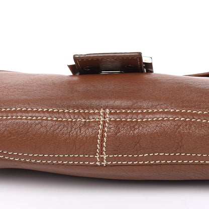 Fendi Nappa Elefante Baguette Naturale 9 of 12