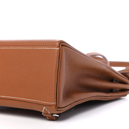 Hermes Taurillon Clemence Kelly Ado Backpack Gold 10 of 10