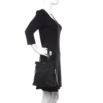 Prada Tessuto Nylon Vela Tote Black 2 of 11