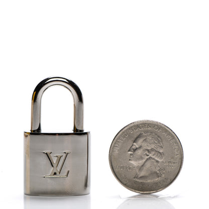 Louis Vuitton Polished Silver Lock and Key Set 2 of 5