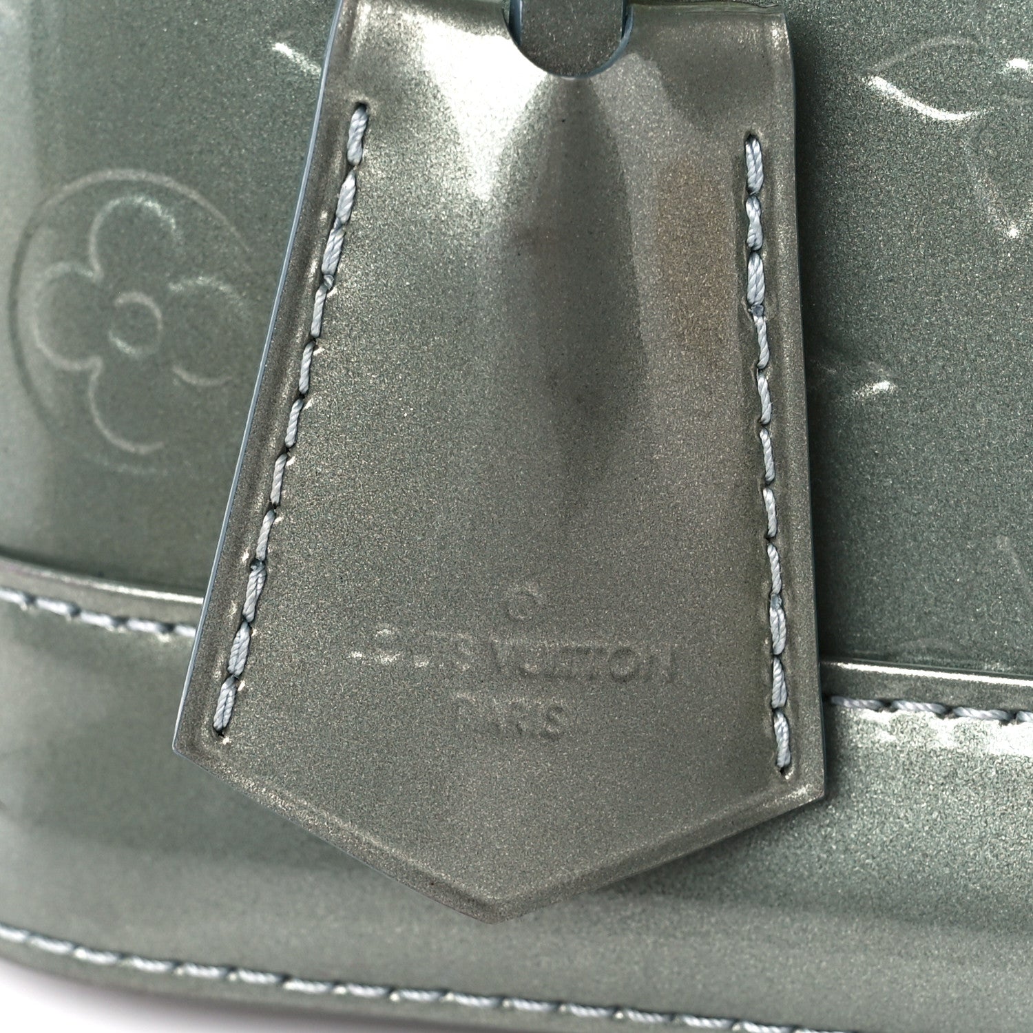 Louis Vuitton Vernis Alma PM Givre 8 of 16