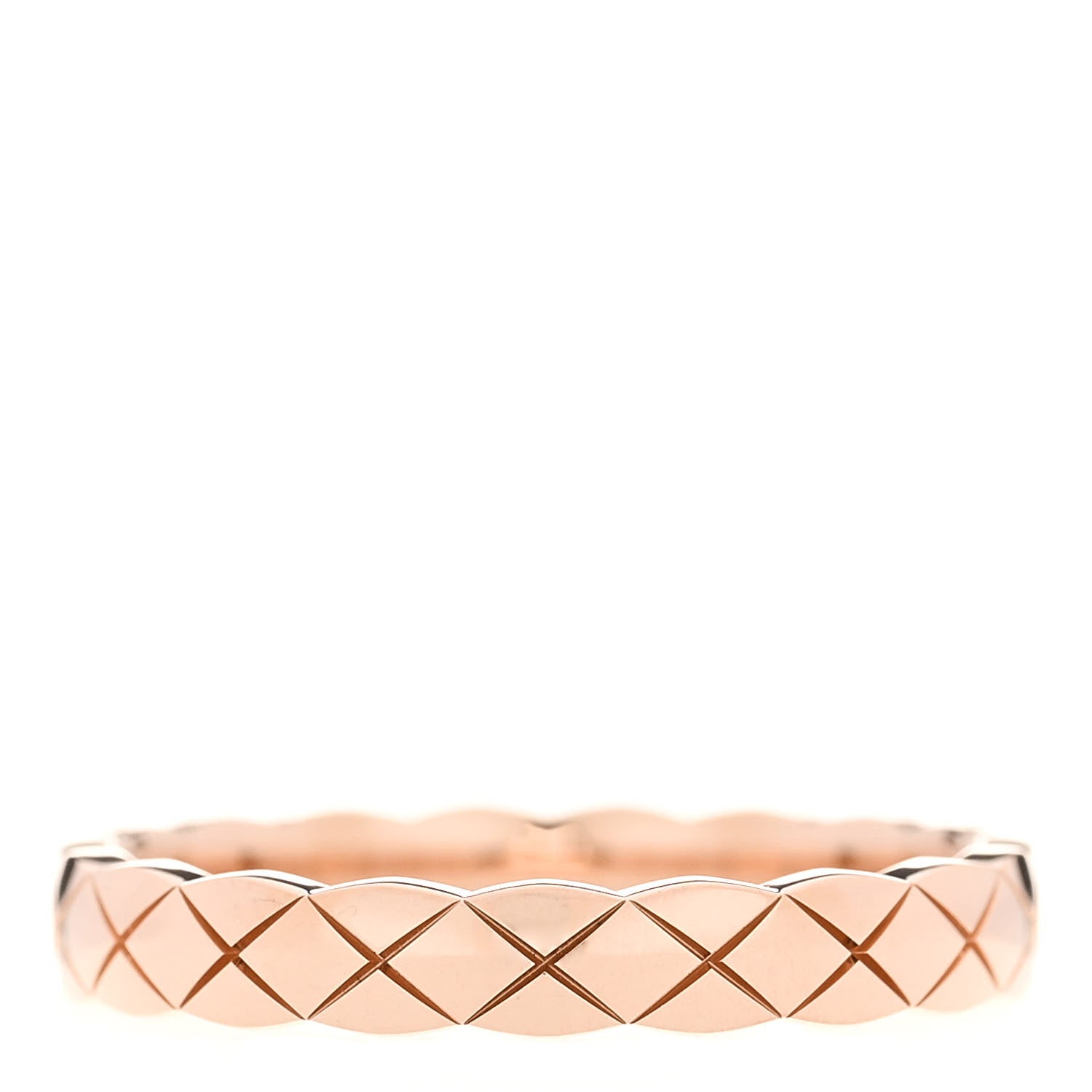 Chanel 18K Beige Gold Mini Coco Crush Ring 57 8 3 of 6