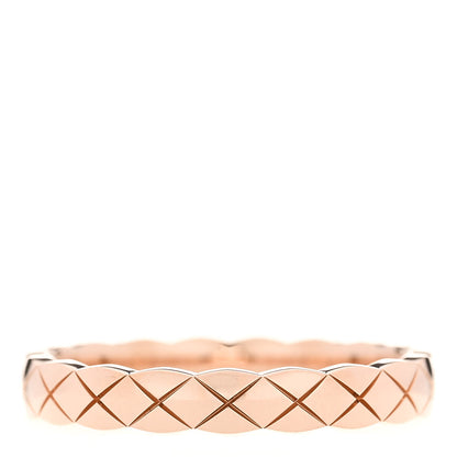 Chanel 18K Beige Gold Mini Coco Crush Ring 57 8 3 of 6