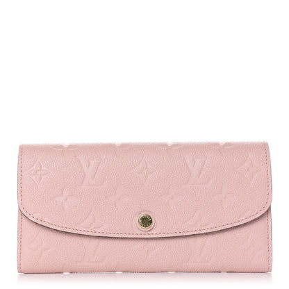 Louis Vuitton Empreinte Emilie Wallet Rose Poudre 1 of 8