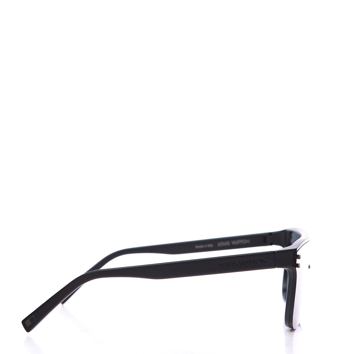 Louis Vuitton Acetate LV Waimea Square Sunglasses Z1082W Black 3 of 7