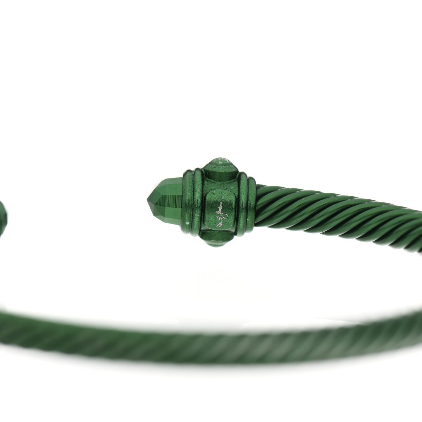 Aluminum 5mm Renaissance Bracelet Green