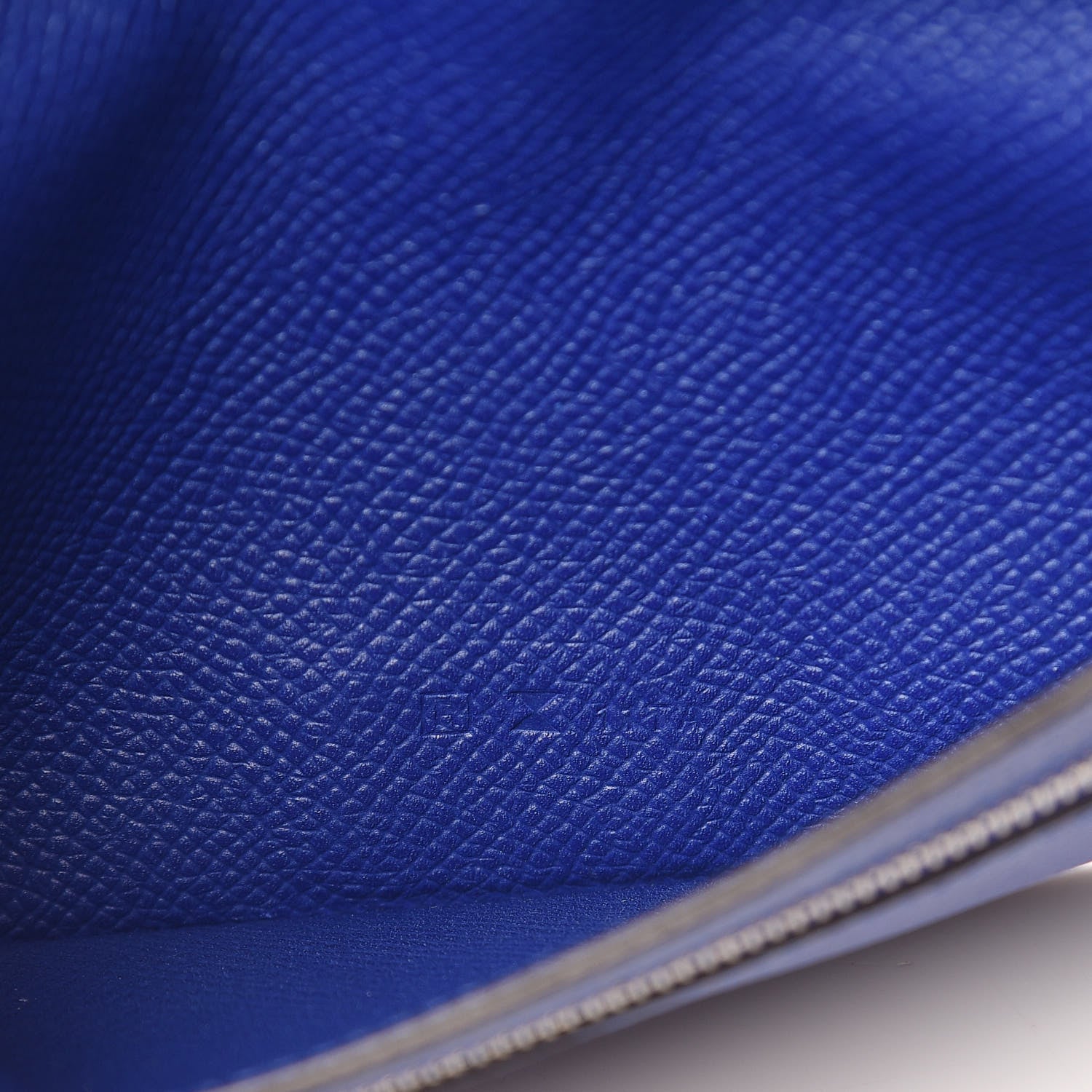 Hermes Epsom Bearn Gusset Wallet Bleu Electrique 7 of 8