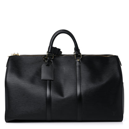 Louis Vuitton Epi Keepall 50 Black 1 of 13