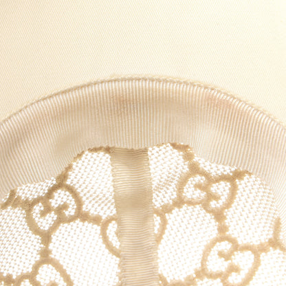 Gucci Mesh GG Monogram Shivali Baseball Hat M Cream Ivory 6 of 7