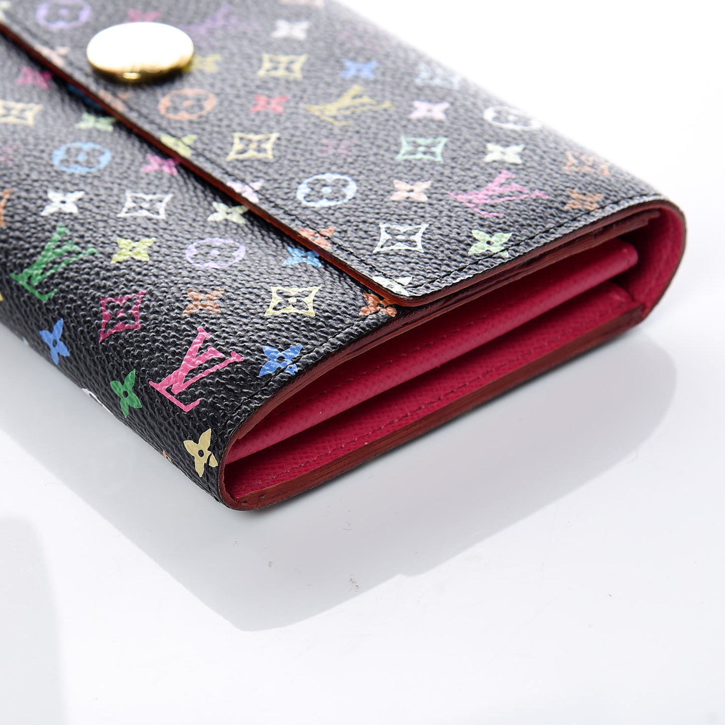 Monogram Multicolor Sarah Wallet Black Grenade