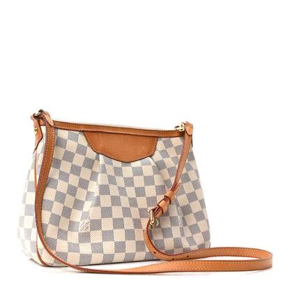 Louis Vuitton Damier Azur Siracusa PM 3 of 9