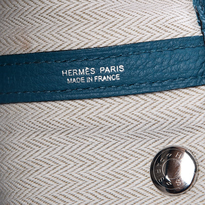 Hermes Negonda Garden Party Tote 30 TPM Cobalt 6 of 7