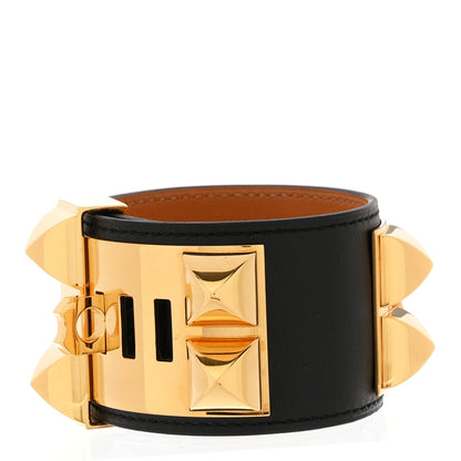 Hermes Box Collier de Chien CDC Bracelet S Black 3 of 6