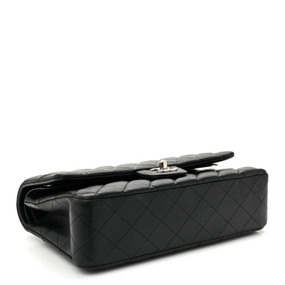 Chanel Lambskin Quilted Medium Double Flap  Black 4 of 10
