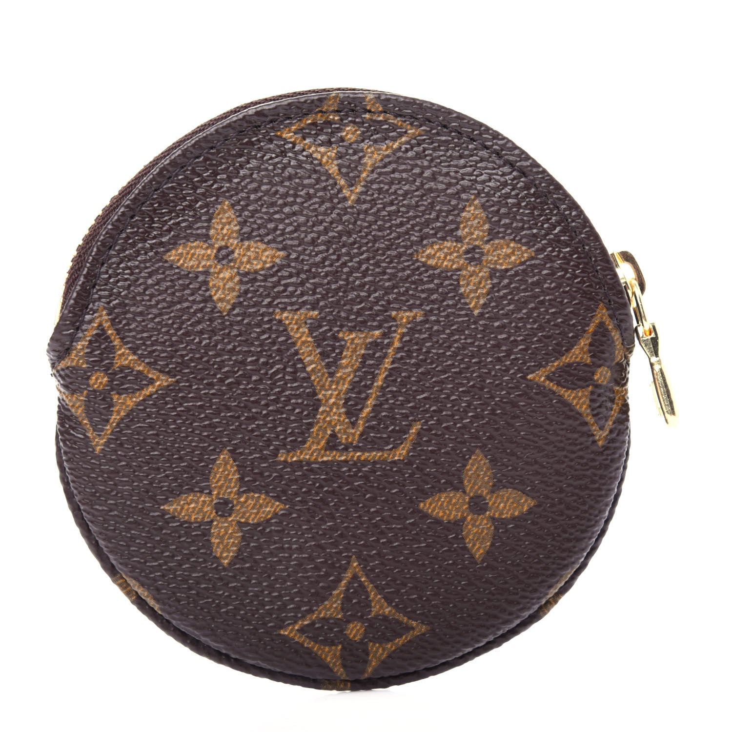 Louis Vuitton Monogram 2016 Christmas Animation Round Coin Purse Rouge 3 of 8
