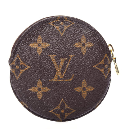 Louis Vuitton Monogram 2016 Christmas Animation Round Coin Purse Rouge 3 of 8