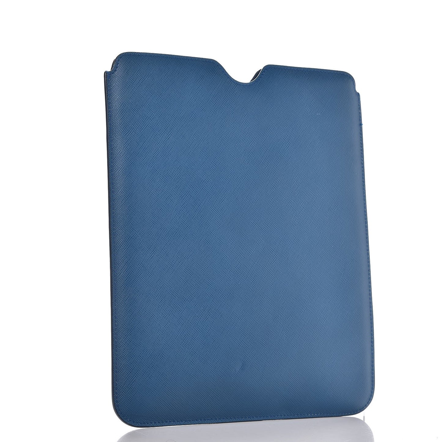 Saffiano iPad Sleeve Case Cobalto