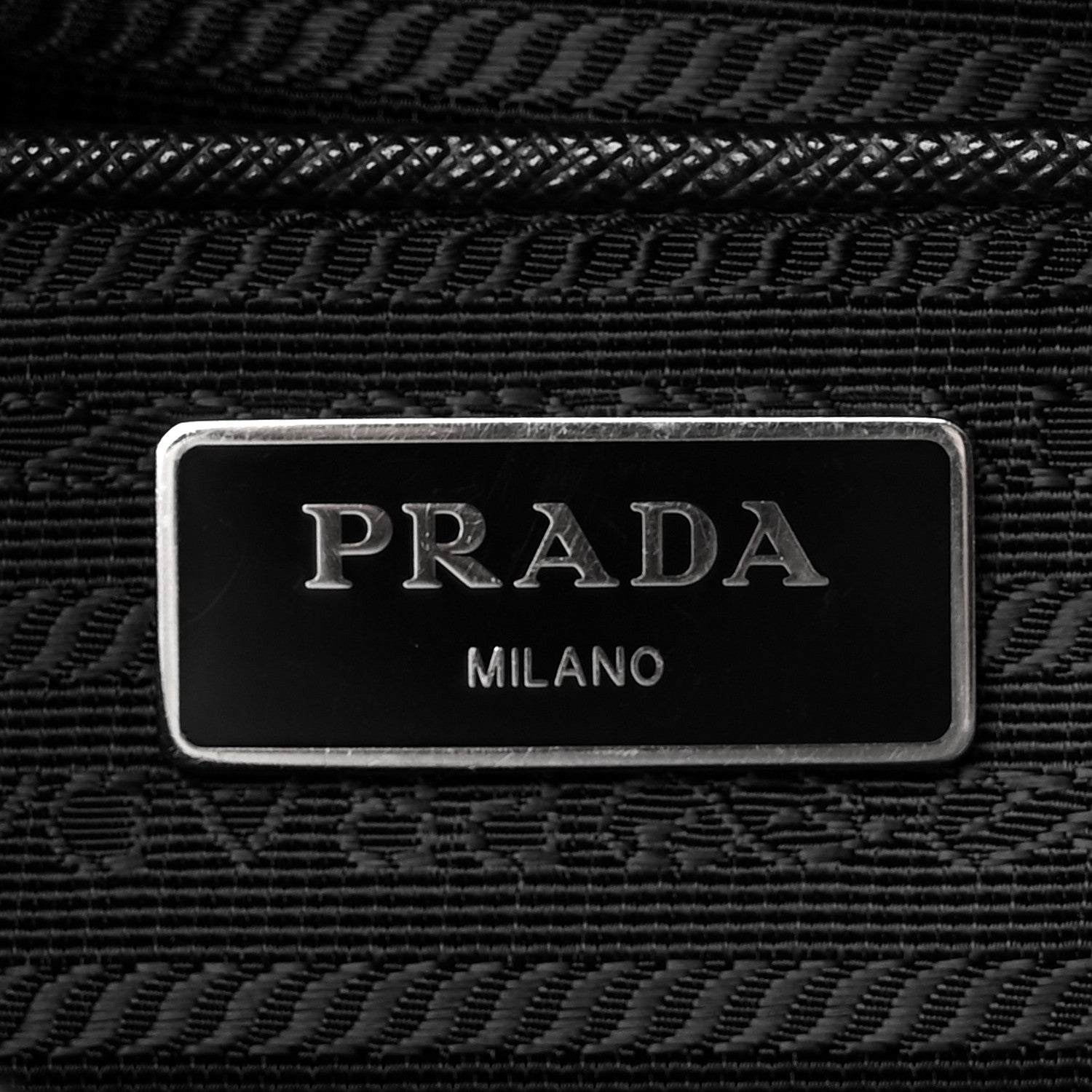 Prada Nylon Tessuto Impuntu Quilted Tote Black 6 of 10