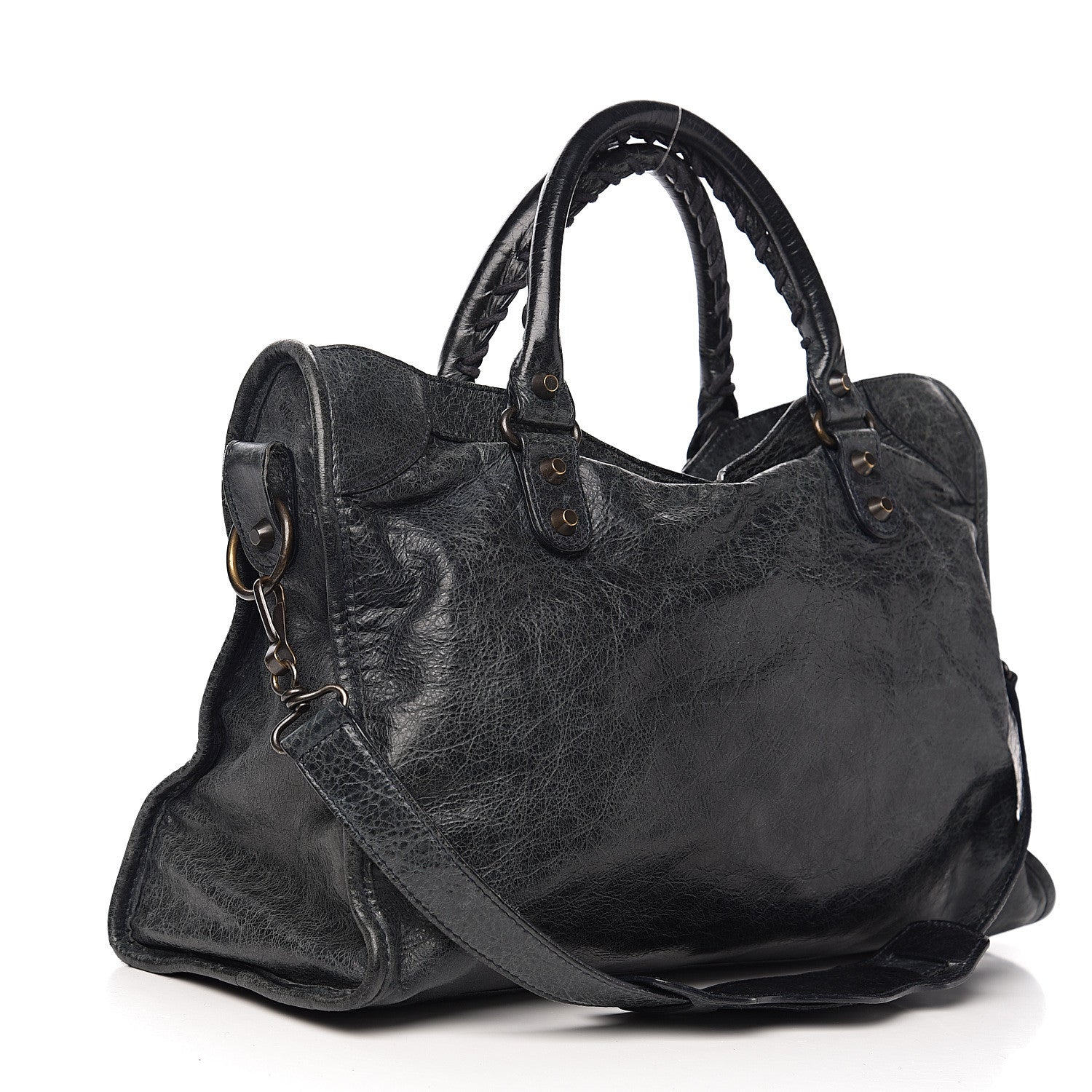 Balenciaga Agneau Classic Hardware City Dark Night 2 of 9