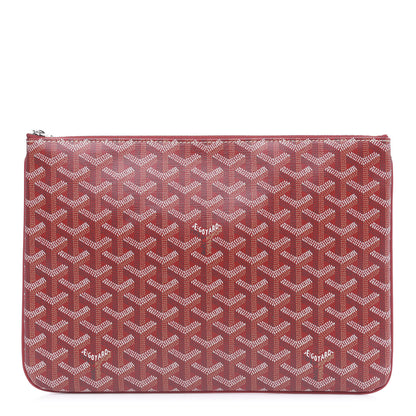 Goyard Goyardine Senat Pochette MM Red 1 of 7