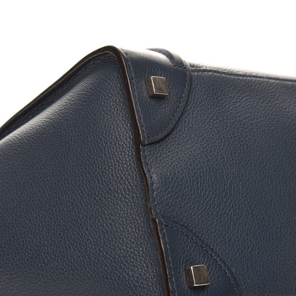 Celine Drummed Calfskin Mini Luggage Orage 9 of 12