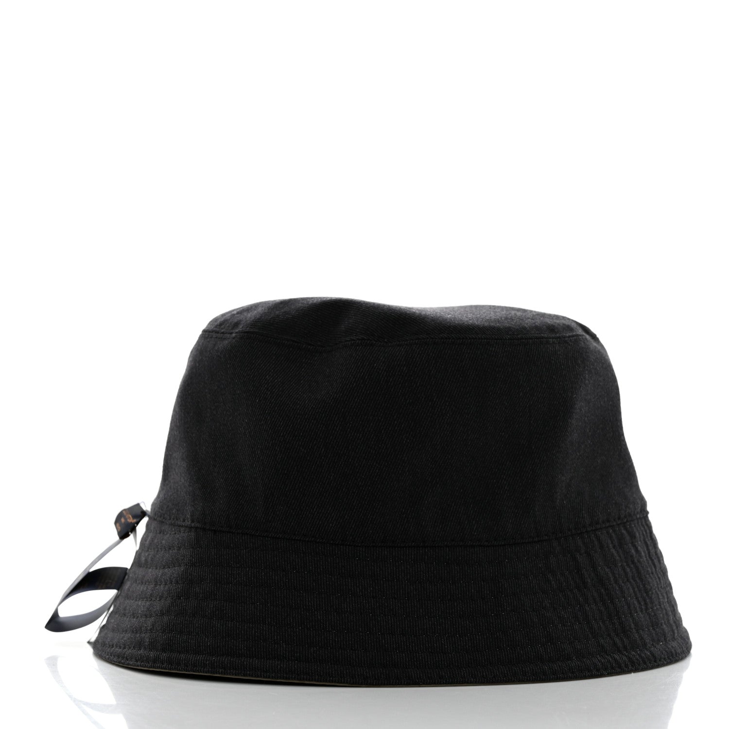 Louis Vuitton Nylon Wool Monogram Reversible Rain Bucket Hat L Beige 5 of 14