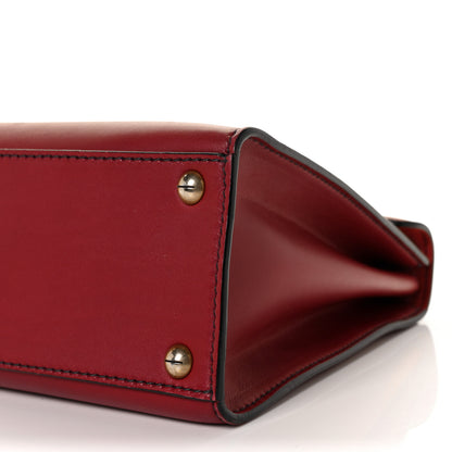Christian Dior Calfskin Dioraddict Top Handle Red 7 of 9