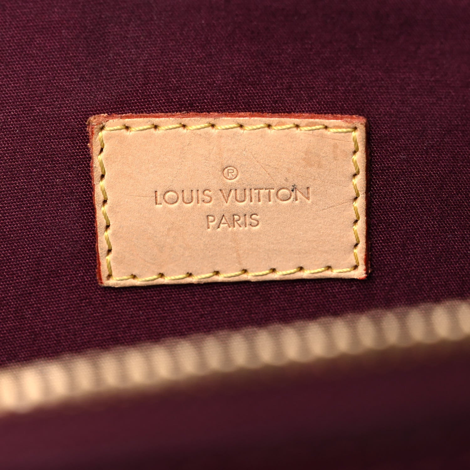 Louis Vuitton Vernis Alma GM Rouge Fauviste 6 of 9