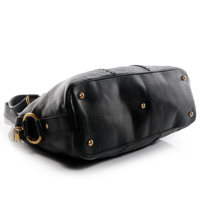 Saint Laurent Leather Large Muse Black 4 of 9
