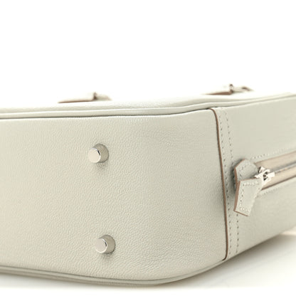Hermes Chevre Mysore Mini Plume Gris Perle 10 of 11