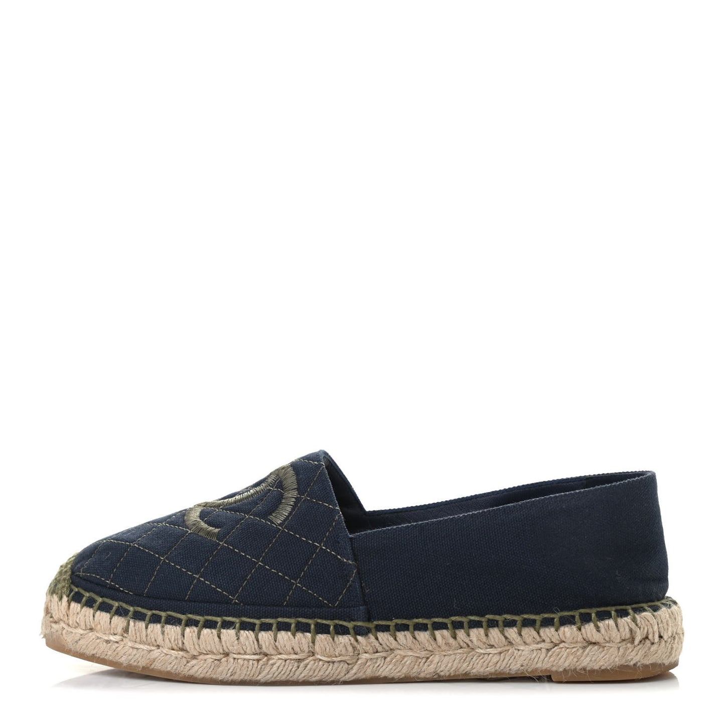 Fabric Biarritz CC Espadrilles 39 Blue Green