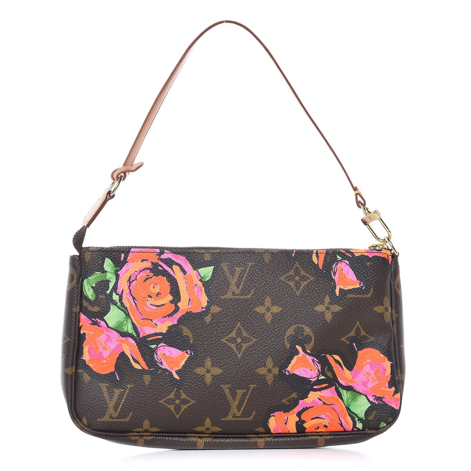 Louis Vuitton Monogram Roses Pochette Accessories 1 of 7
