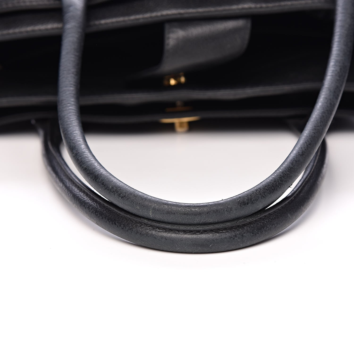Chanel Calfskin Cerf Executive Shopper Tote Black 13 of 22