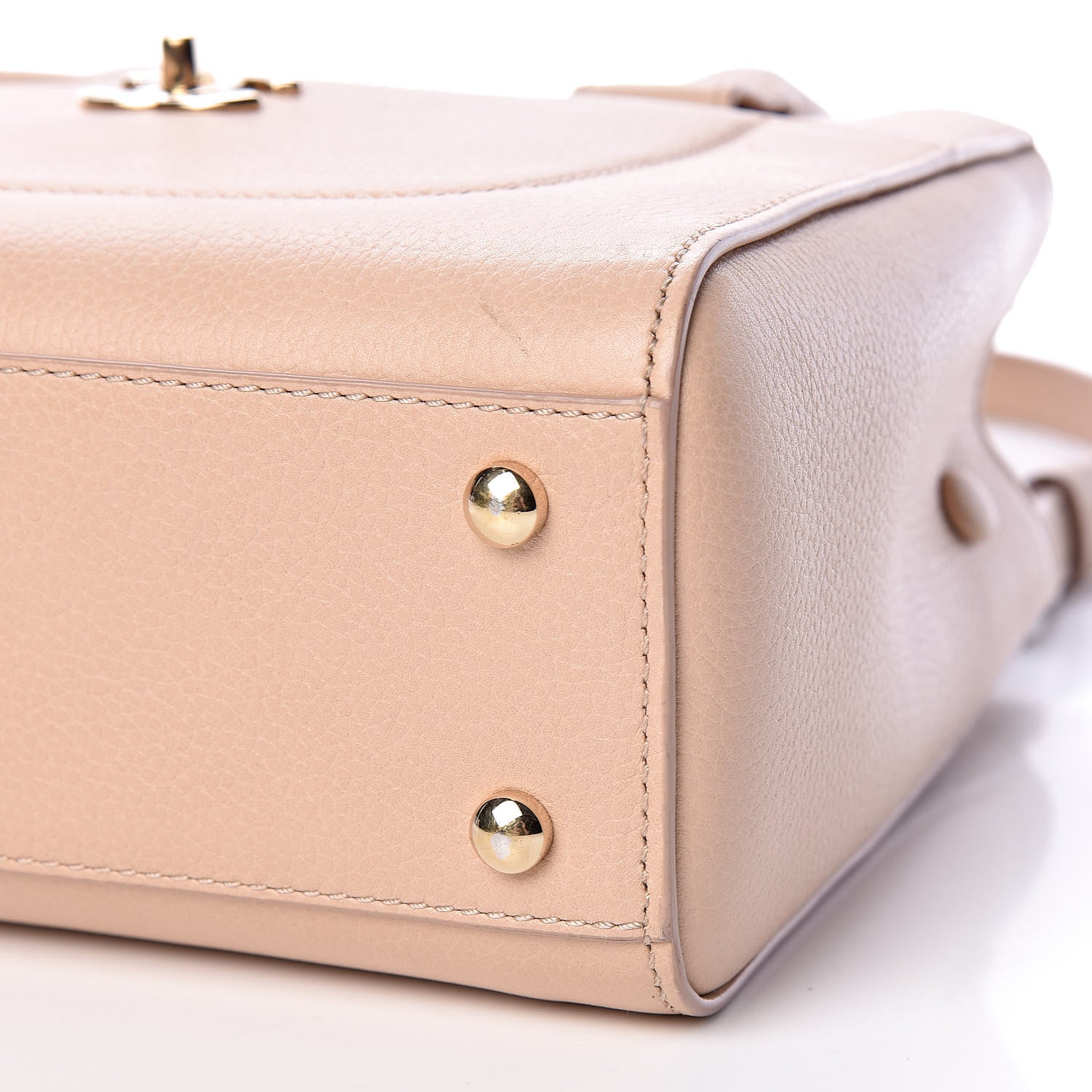 Chanel Grained Calfskin Mini Neo Executive Shopper Tote Light Beige 10 of 14