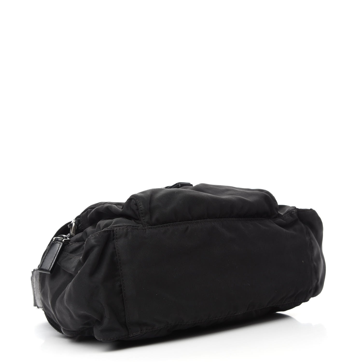 Prada Nylon Vela Messenger Black 4 of 10