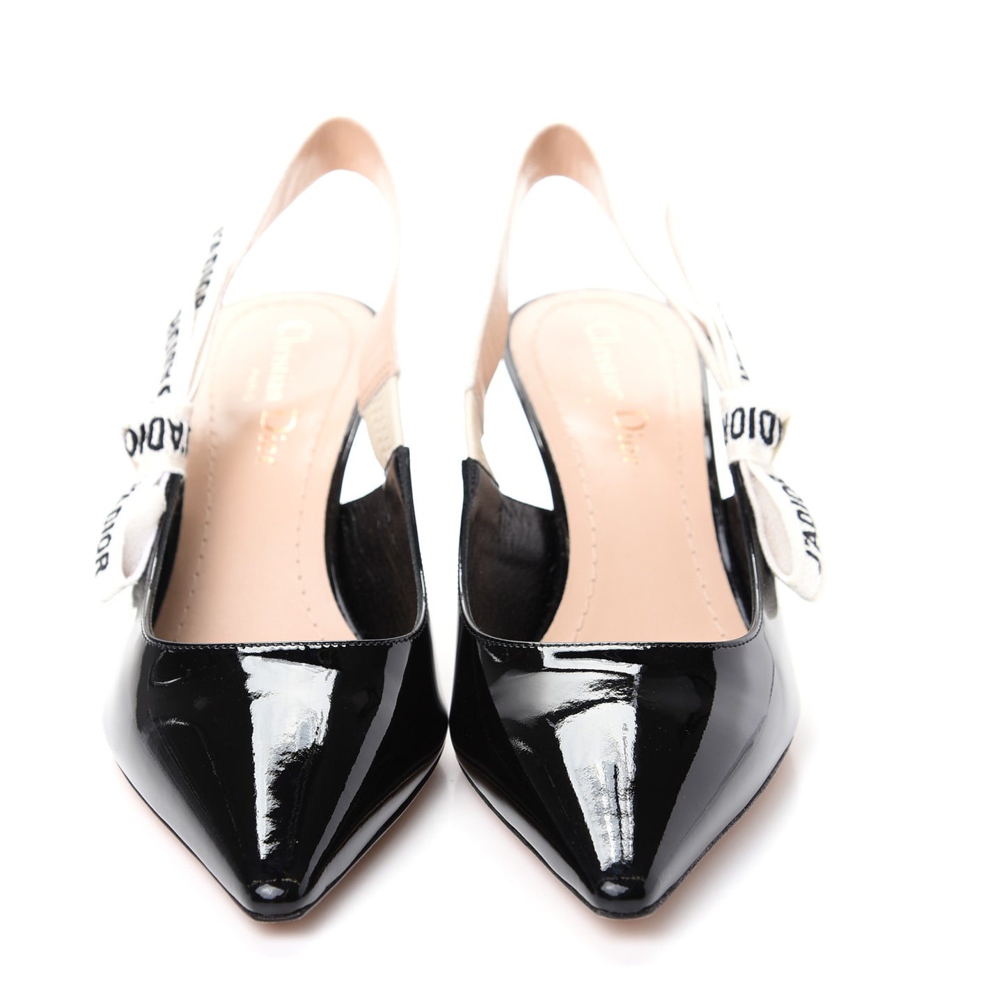Patent Ribbon J'Adior Slingback 65mm Pumps 37 Black