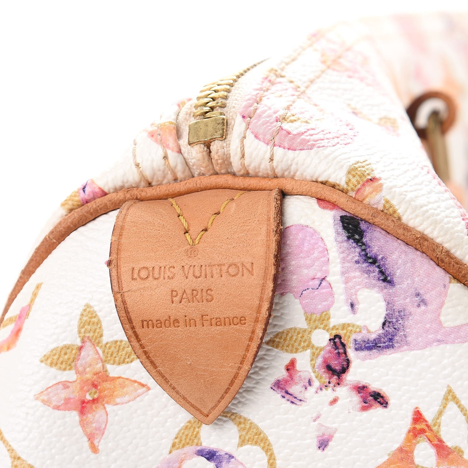 Louis Vuitton Watercolor Aquarelle Speedy 35 White 7 of 19