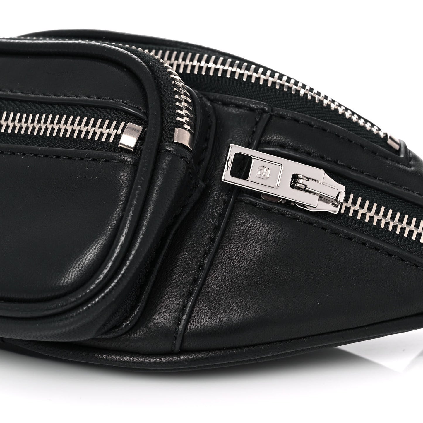 Lambskin Mini Attica Belt Bag Black