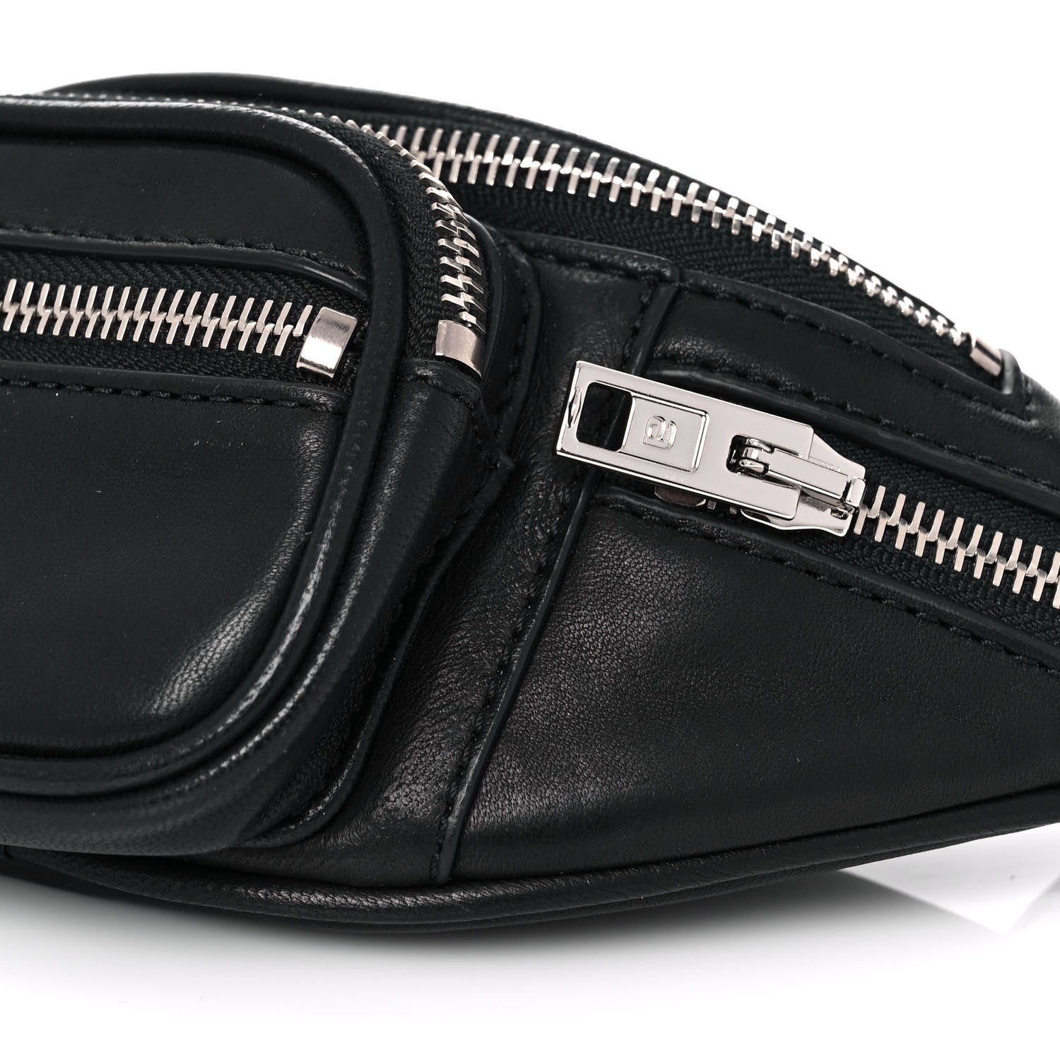 Alexander Wang Lambskin Mini Attica Belt Bag Black 10 of 10