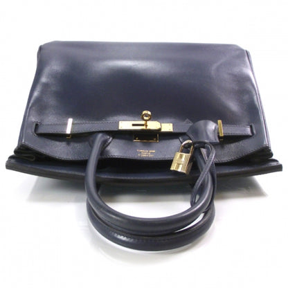 Hermes Swift Leather Birkin 30 Navy 5 of 12
