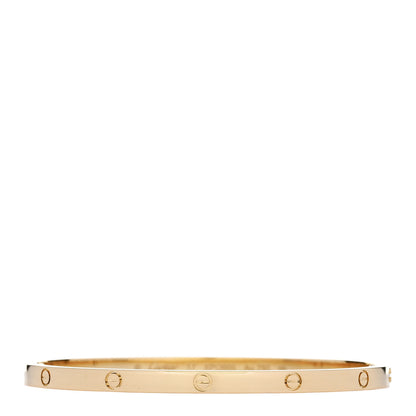 Cartier 18K Yellow Gold Small LOVE Bracelet 17 1 of 7