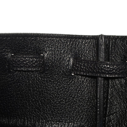 Hermes Togo Cabana Tote Black 13 of 14