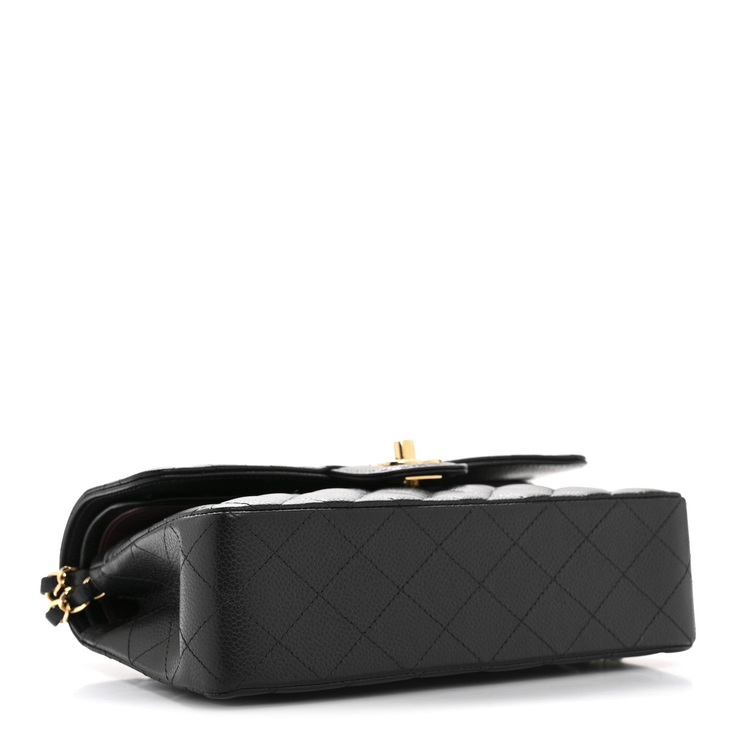 Chanel Caviar Quilted Small Double Flap Black 4 of 12