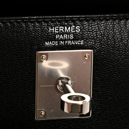 Hermes Chevre Chamkila Kelly Elan Black 6 of 11