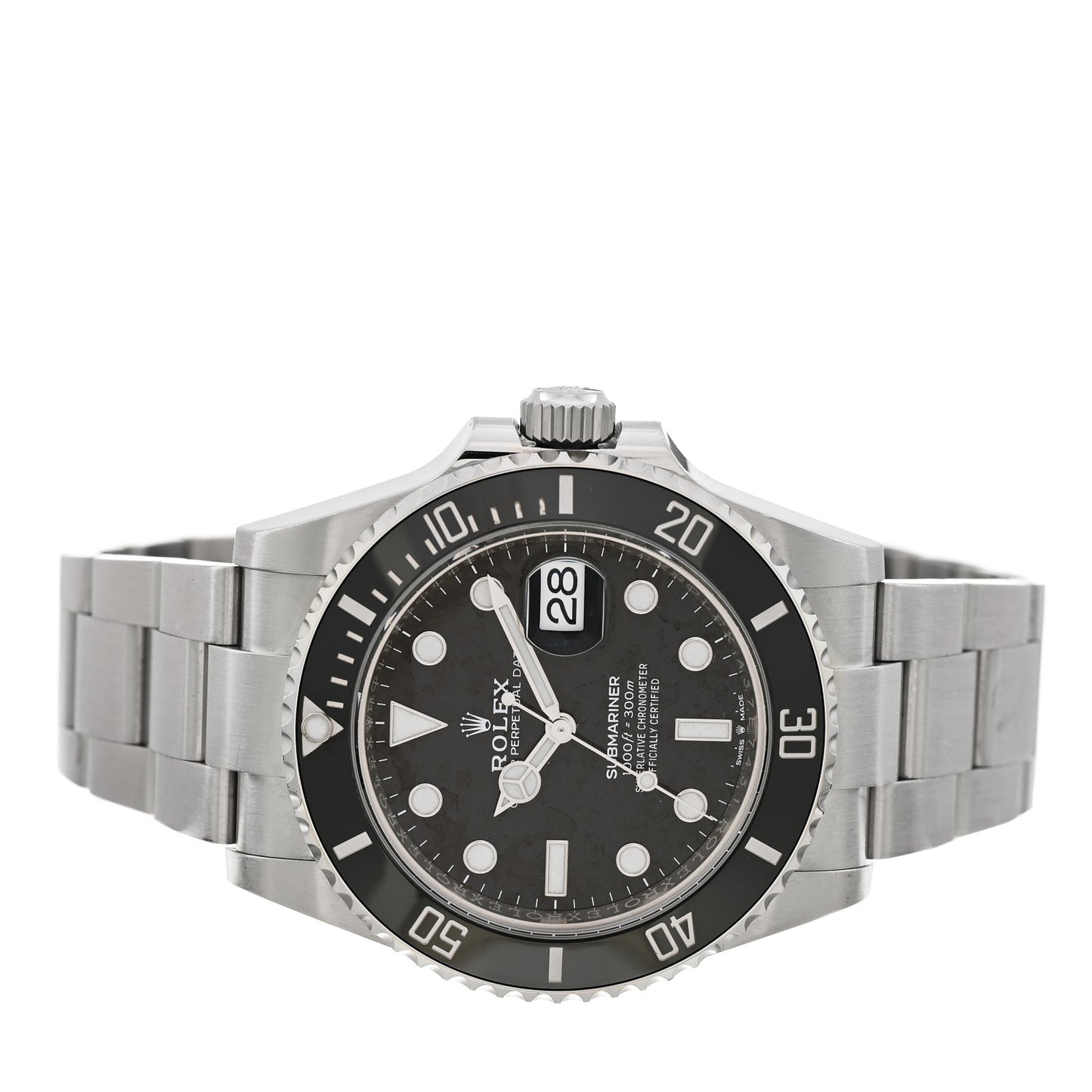 Stainless Steel 41mm Oyster Perpetual Submariner Date Watch Black 126610LN Black