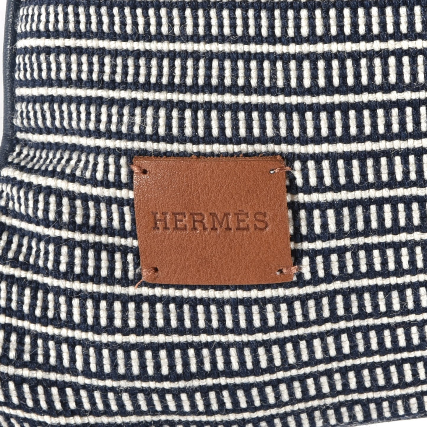 Wool Mini Grapho Tempo Cushion Pillow Encre